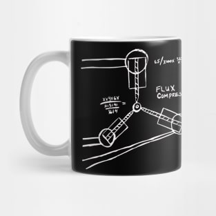 Flux Capacitor Drawing Mug